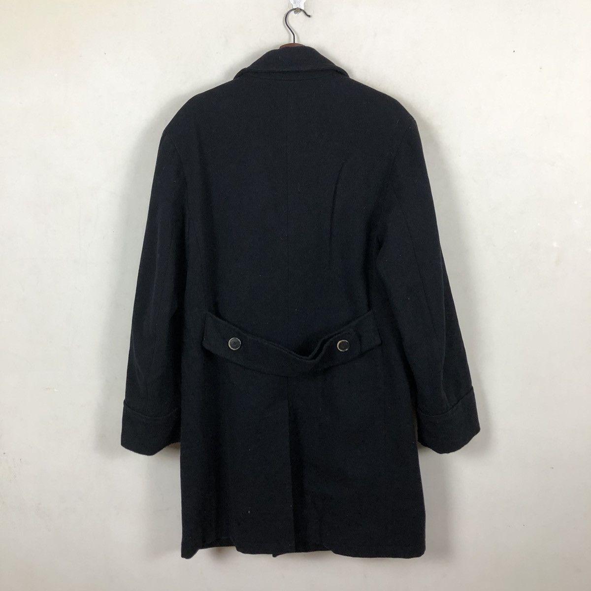 Vintage DOUBLE BREAST LONG JACKET ITAL STYLE MADE IN ITALY Size US M / EU 48-50 / 2 - 7 Thumbnail