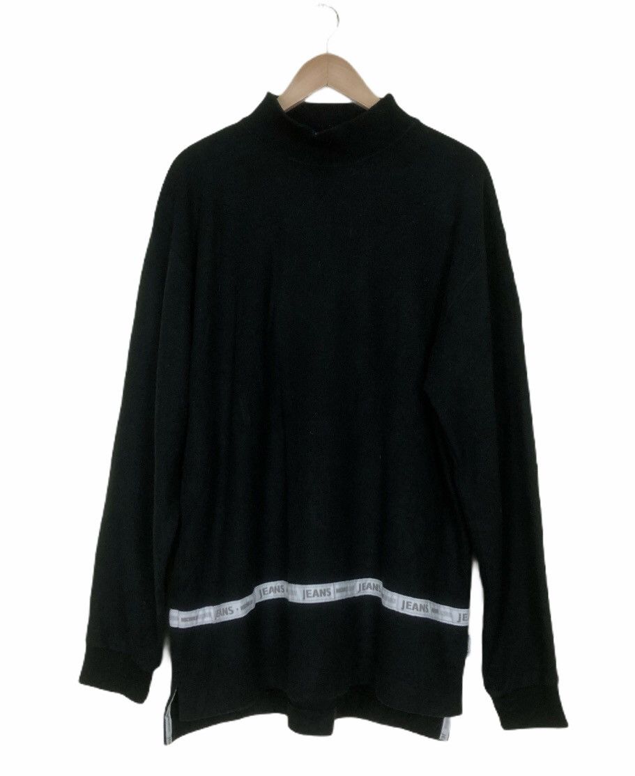 Michiko Koshino Michiko London Jeans Sweatshirt Short Collar Size US L / EU 52-54 / 3 - 1 Thumbnail