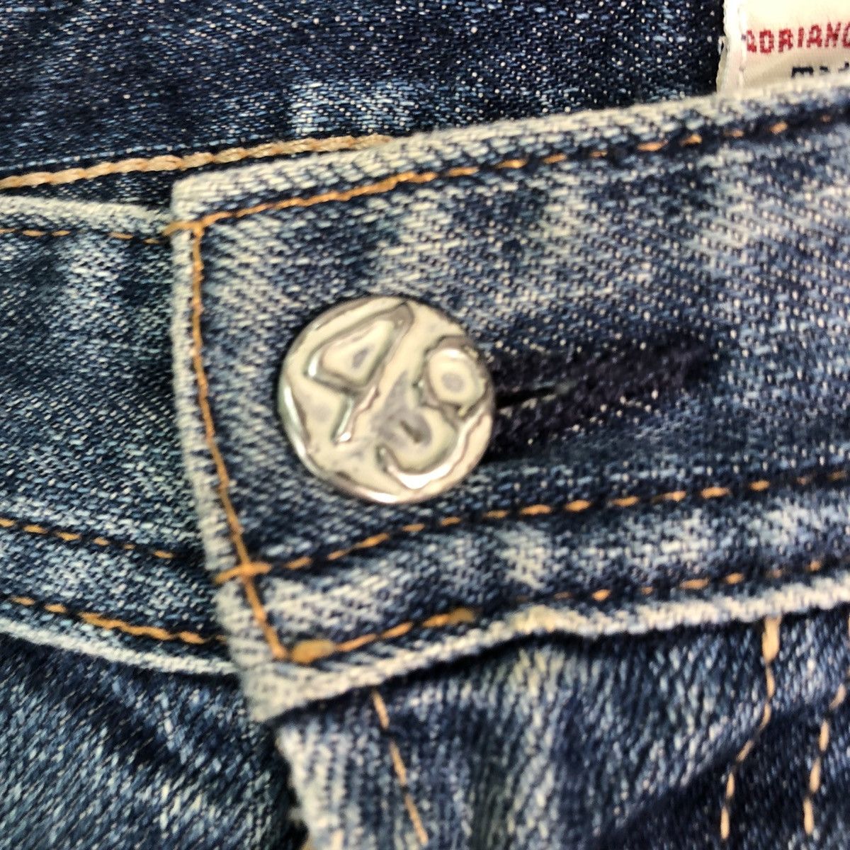 Vintage AG Adriano Goldschmied made in usa ripped Denim Pants #c253 Size US 32 / EU 48 - 4 Thumbnail