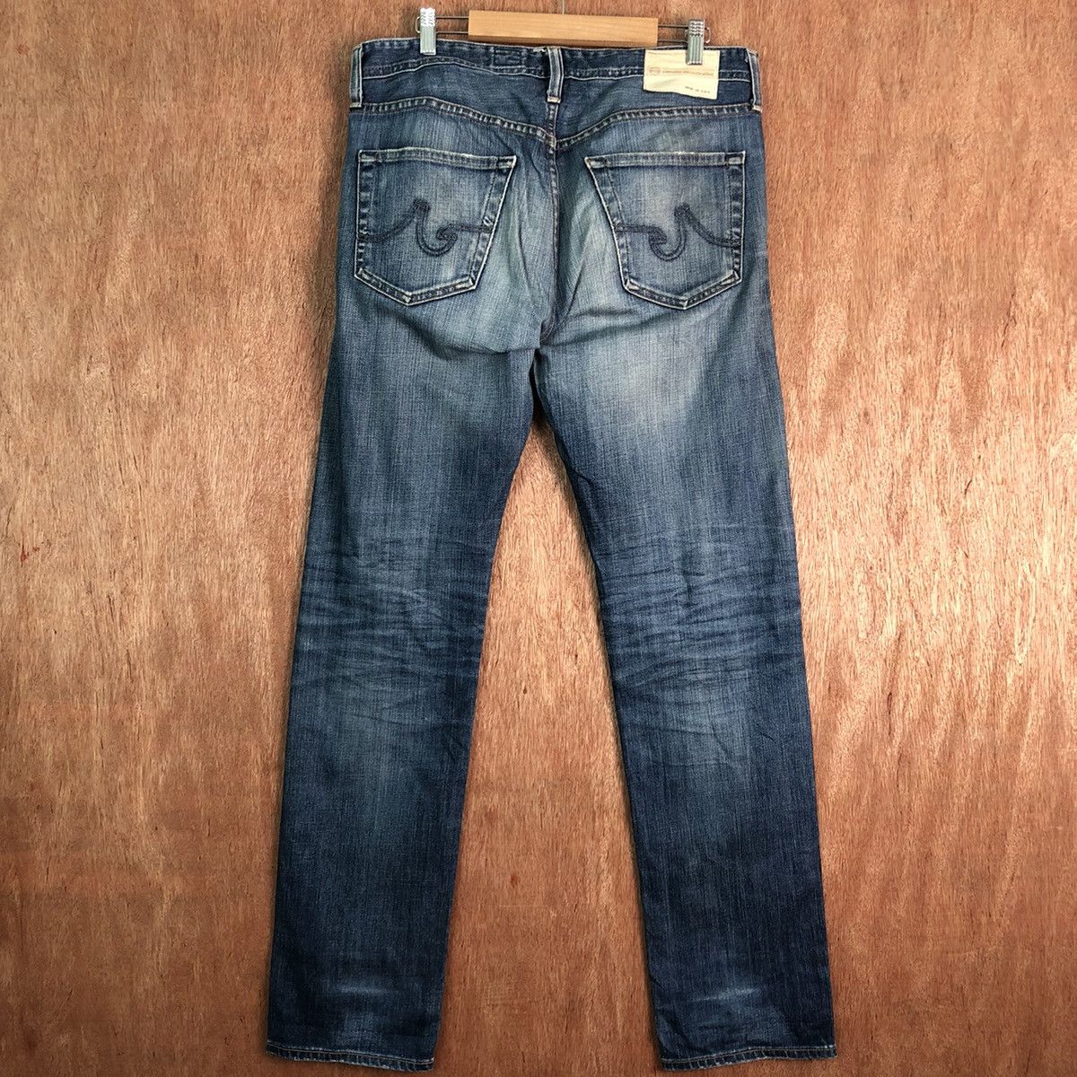 Vintage AG Adriano Goldschmied made in usa ripped Denim Pants #c253 Size US 32 / EU 48 - 6 Thumbnail