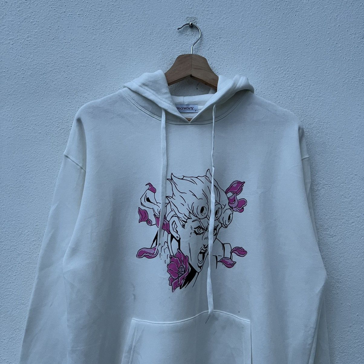Vintage BIG LOGO HOODIE BROWNY INSPIRED BY AKIRA JAPAN Size US L / EU 52-54 / 3 - 3 Thumbnail