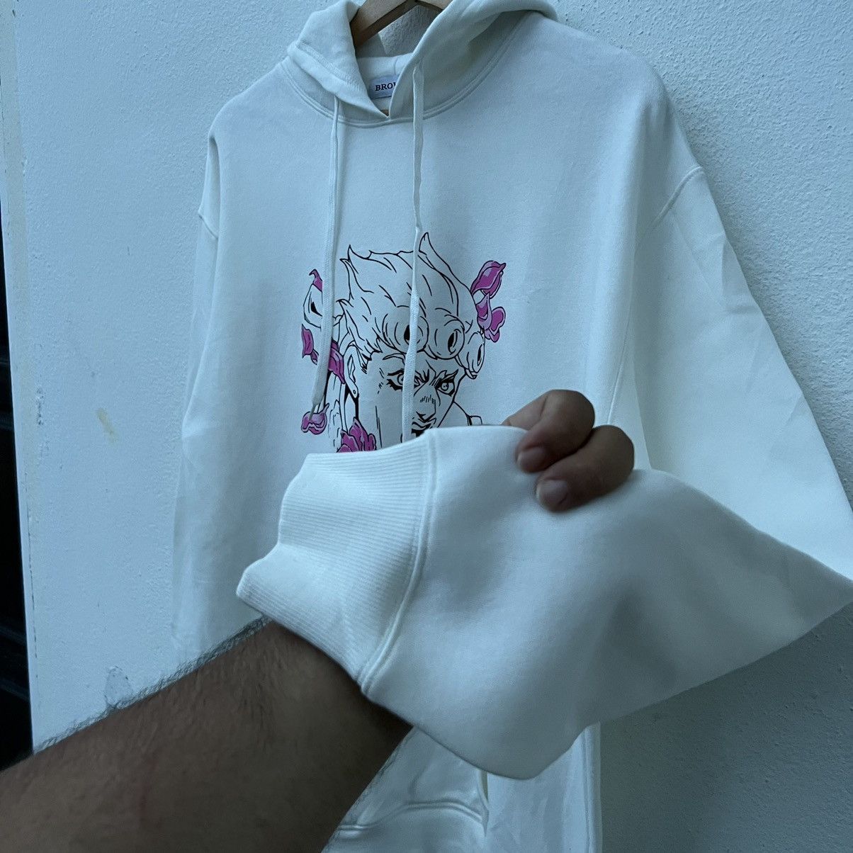 Vintage BIG LOGO HOODIE BROWNY INSPIRED BY AKIRA JAPAN Size US L / EU 52-54 / 3 - 6 Thumbnail