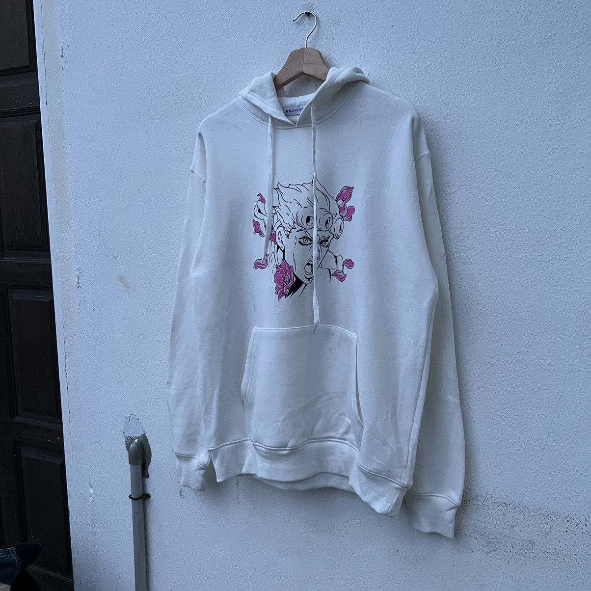 Vintage BIG LOGO HOODIE BROWNY INSPIRED BY AKIRA JAPAN Size US L / EU 52-54 / 3 - 2 Thumbnail