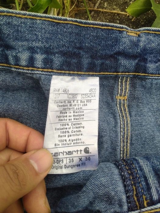 Carhartt CARHATT CARPENTER DENIM SIZE 36 Size US 36 / EU 52 - 4 Thumbnail