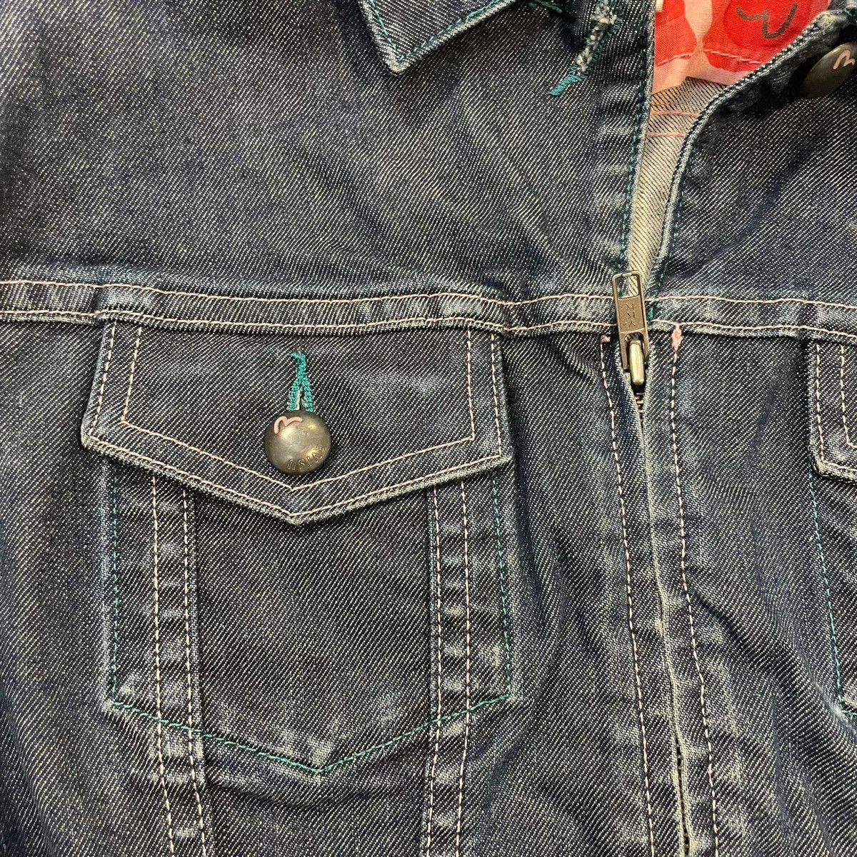 Evisu Evisu denim jacket jeans sweatshirt y2k Size L / US 10 / IT 46 - 3 Thumbnail