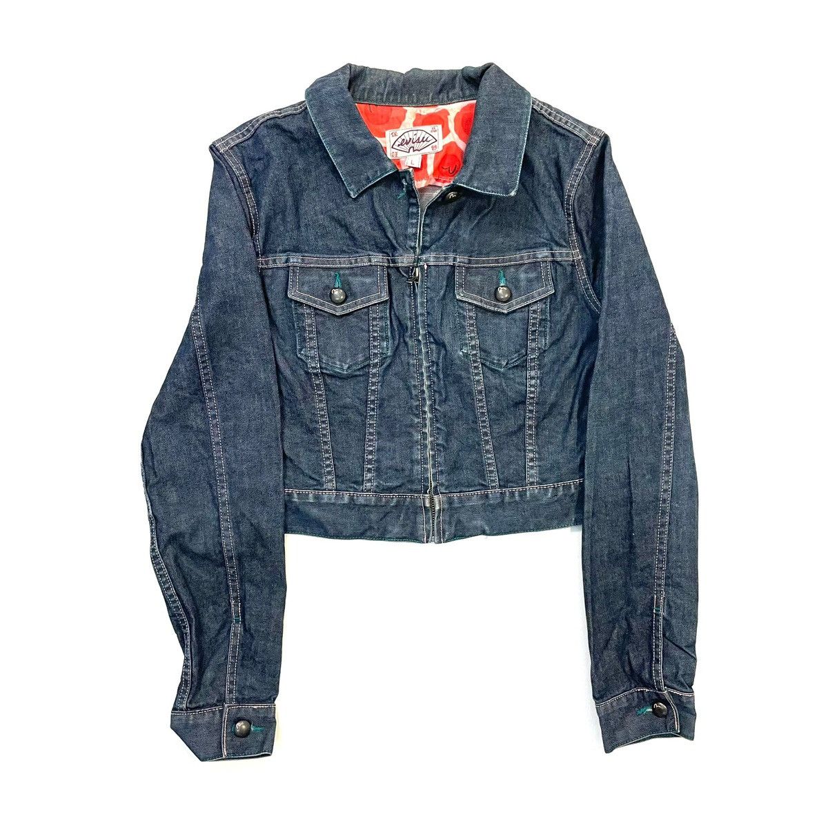 Evisu Evisu denim jacket jeans sweatshirt y2k Size L / US 10 / IT 46 - 1 Thumbnail