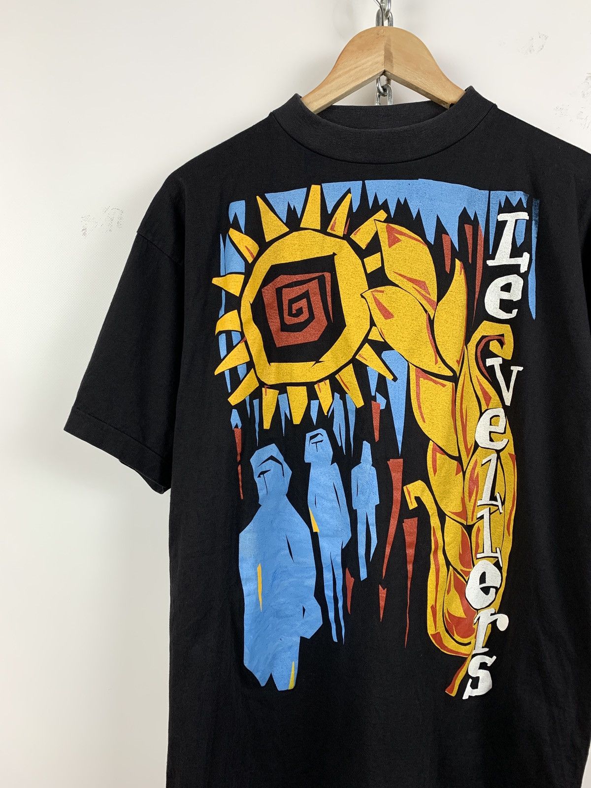 Band Tees 90s Vintage Levellers Single Stitch Band T-Shirt Size US XL / EU 56 / 4 - 3 Thumbnail