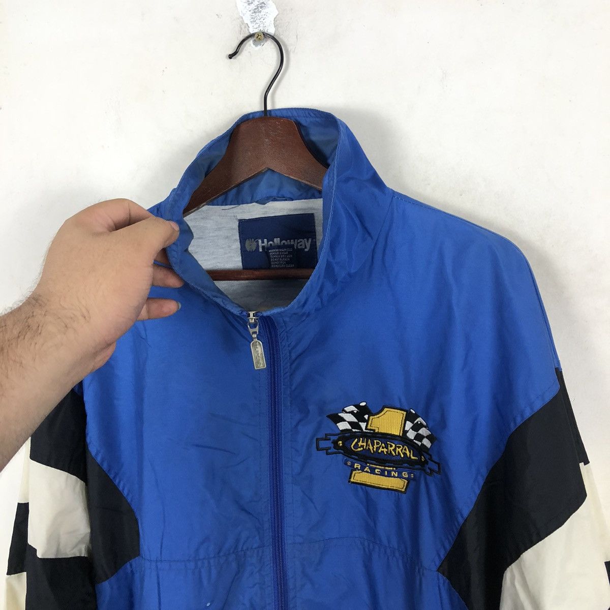 Holloway VINTAGE WINDBREAKER BIG LOGO HOLLOWAY CHAPARRAL RACING Size US M / EU 48-50 / 2 - 4 Thumbnail