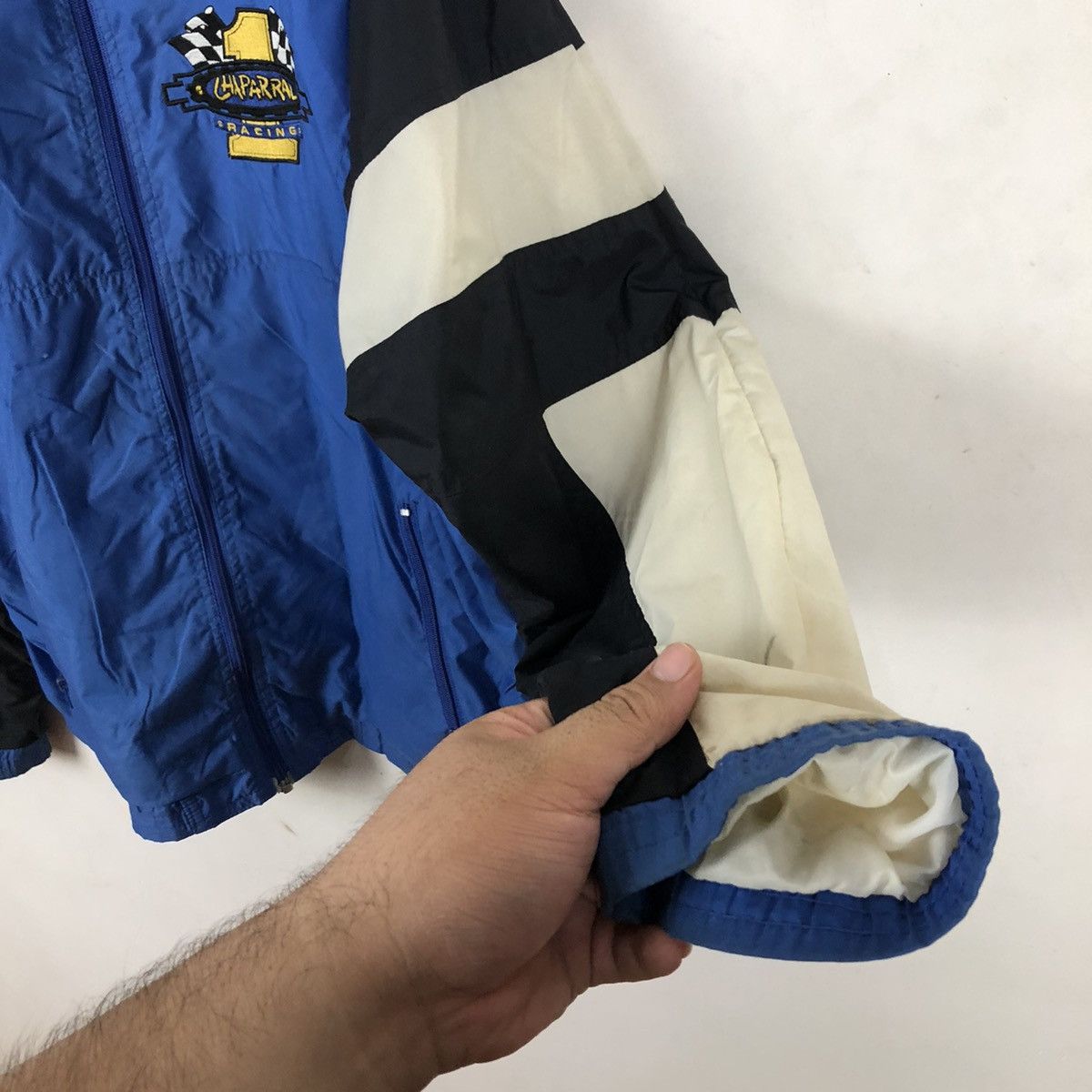 Holloway VINTAGE WINDBREAKER BIG LOGO HOLLOWAY CHAPARRAL RACING Size US M / EU 48-50 / 2 - 6 Thumbnail