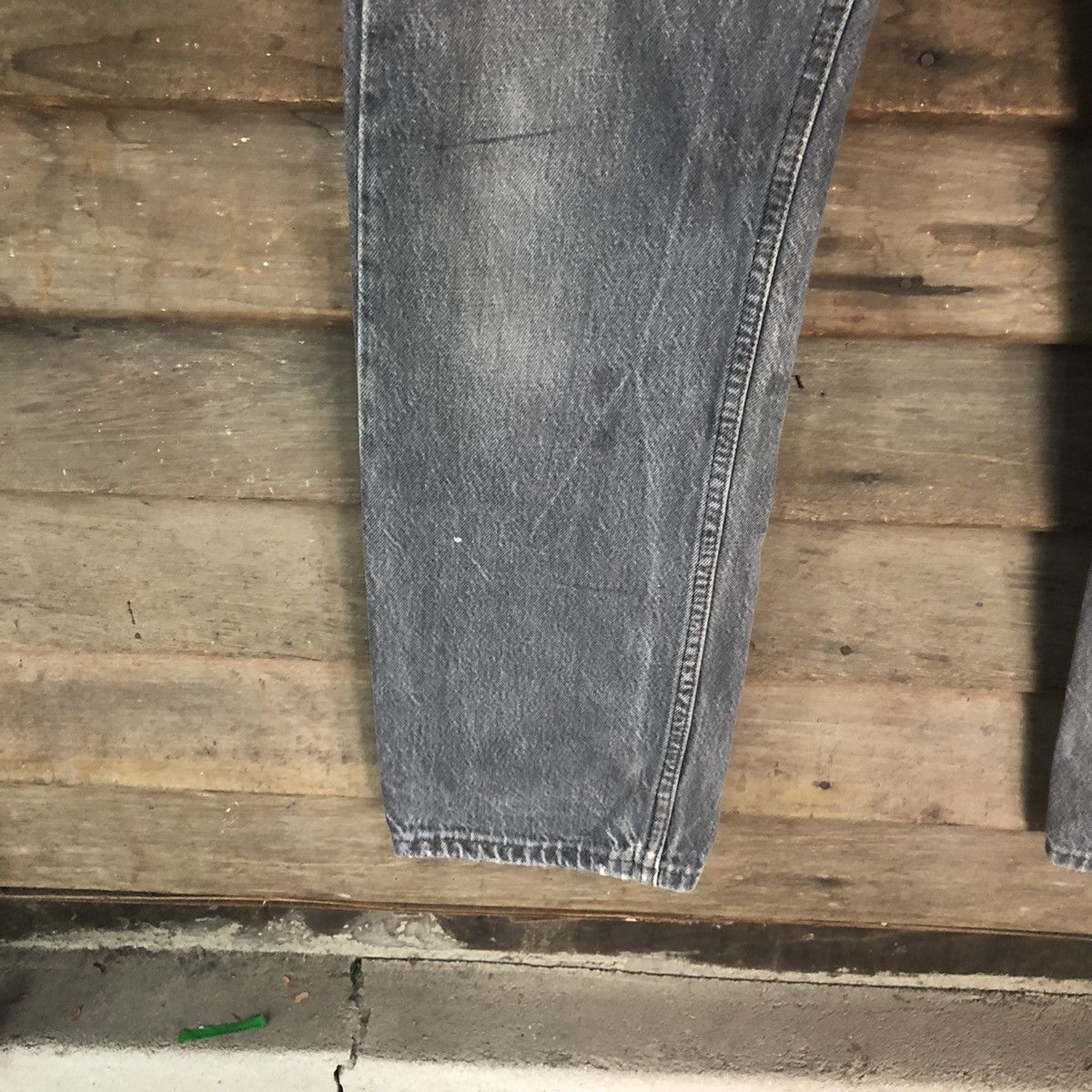 Levi's 80' 501 Levis vintage faded Grey Denim Pants #5119 Size US 30 / EU 46 - 6 Thumbnail