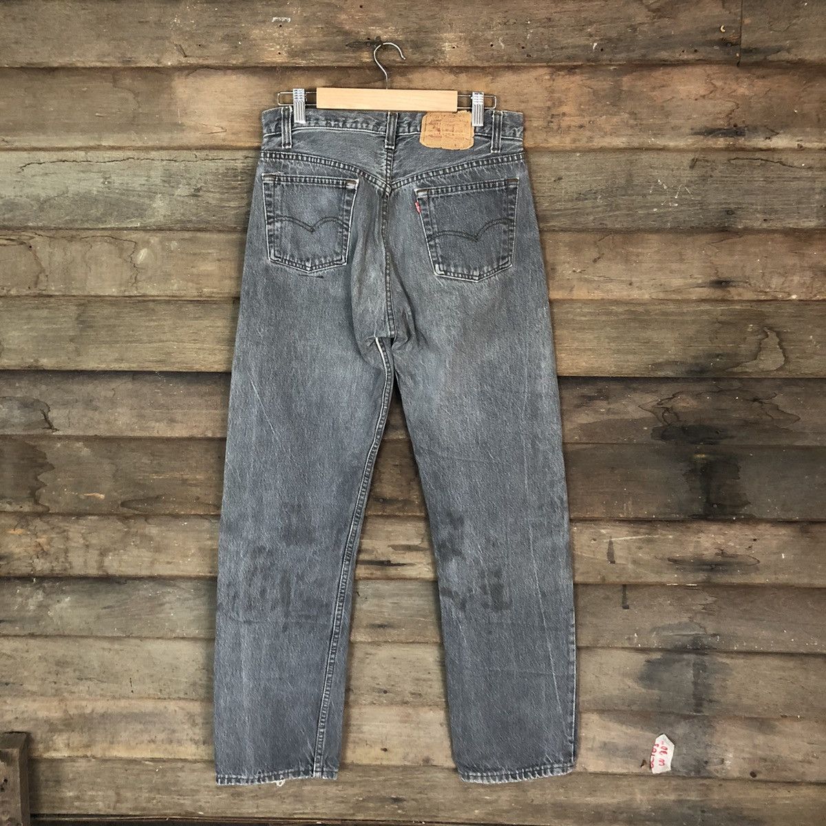Levi's 80' 501 Levis vintage faded Grey Denim Pants #5119 Size US 30 / EU 46 - 10 Thumbnail