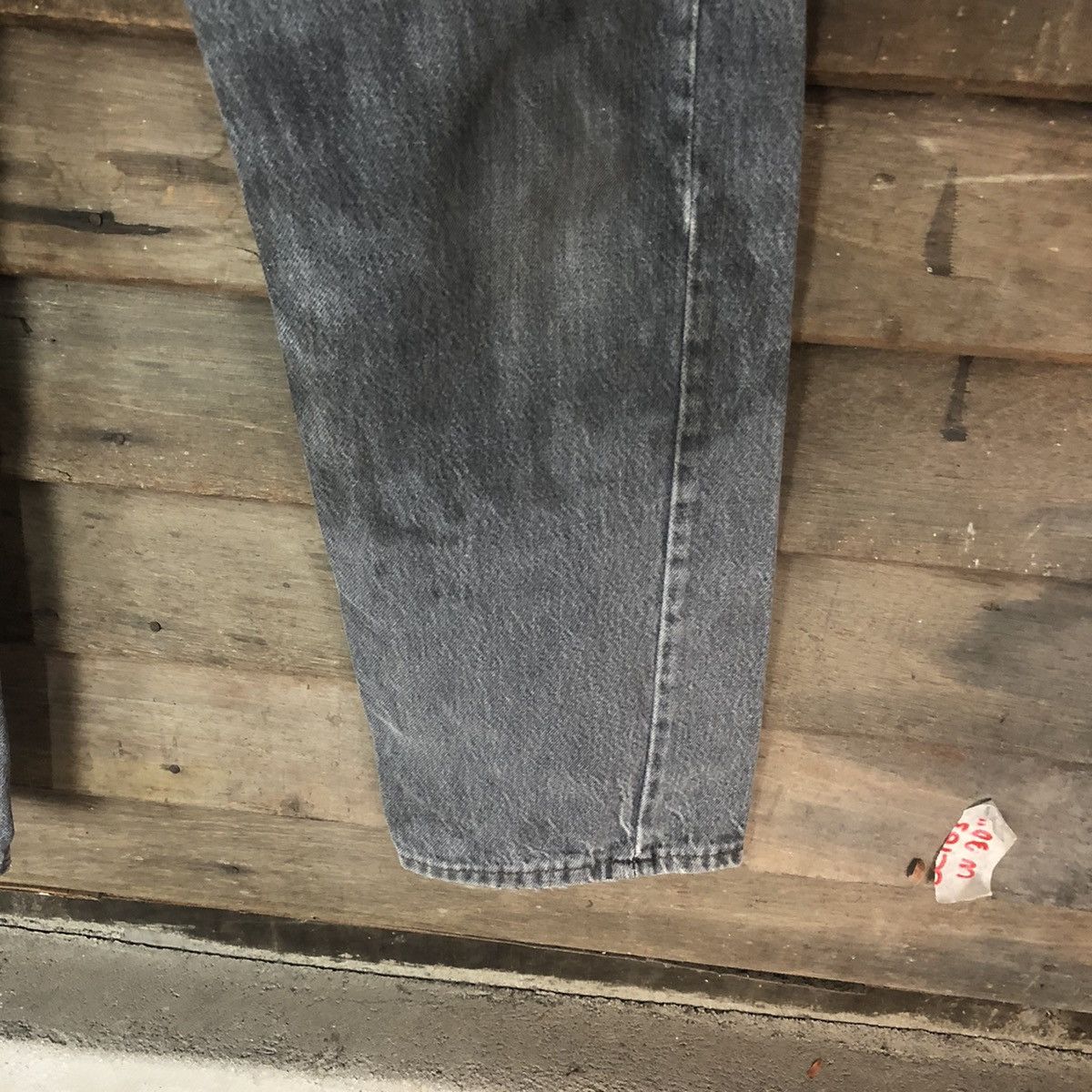Levi's 80' 501 Levis vintage faded Grey Denim Pants #5119 Size US 30 / EU 46 - 7 Thumbnail
