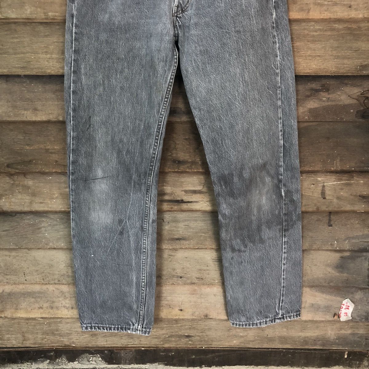 Levi's 80' 501 Levis vintage faded Grey Denim Pants #5119 Size US 30 / EU 46 - 3 Thumbnail