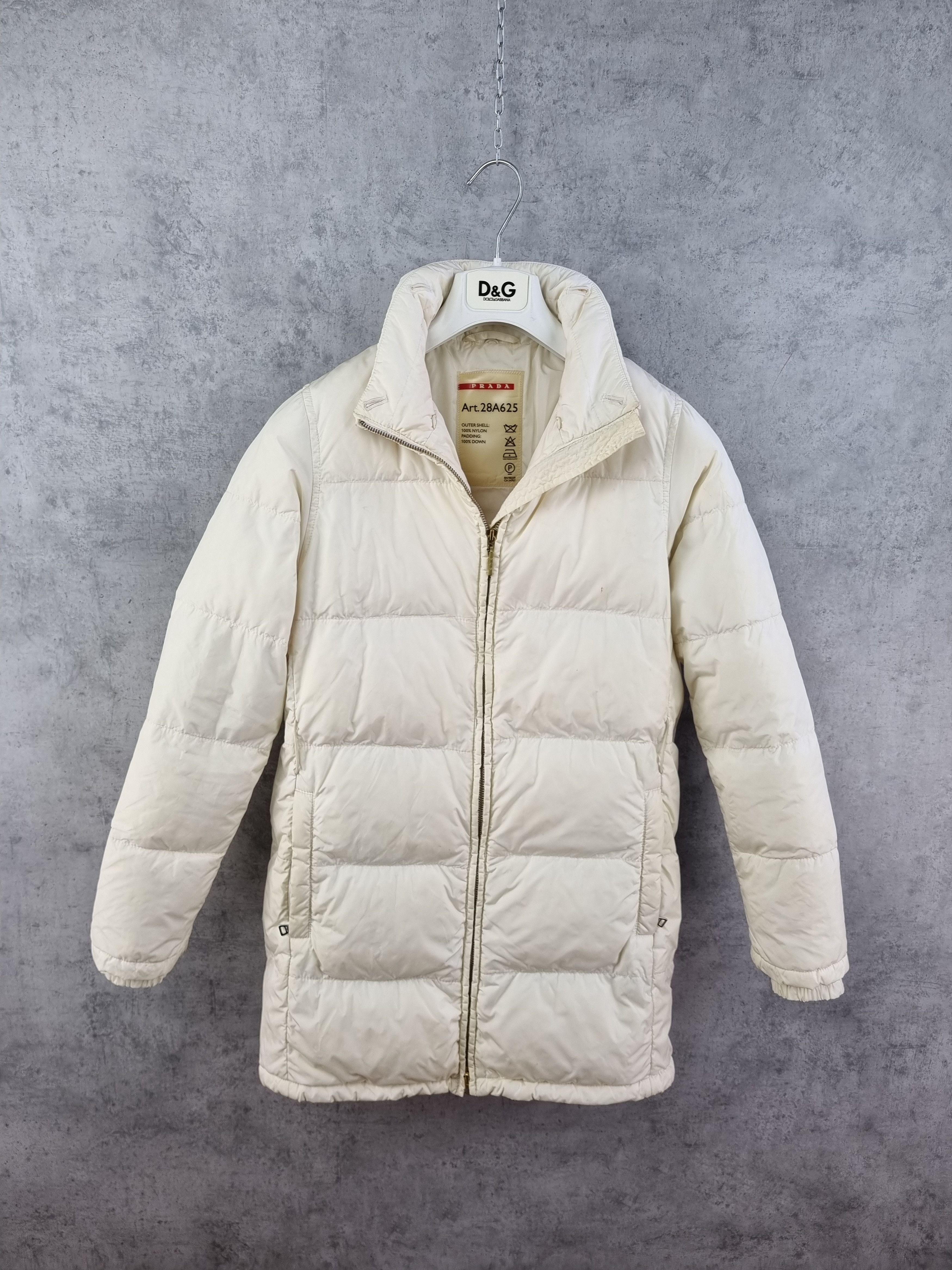 Prada Rare PRADA Vintage Down Nylon Hooded Parka Jacket Size M / US 6-8 / IT 42-44 - 1 Thumbnail