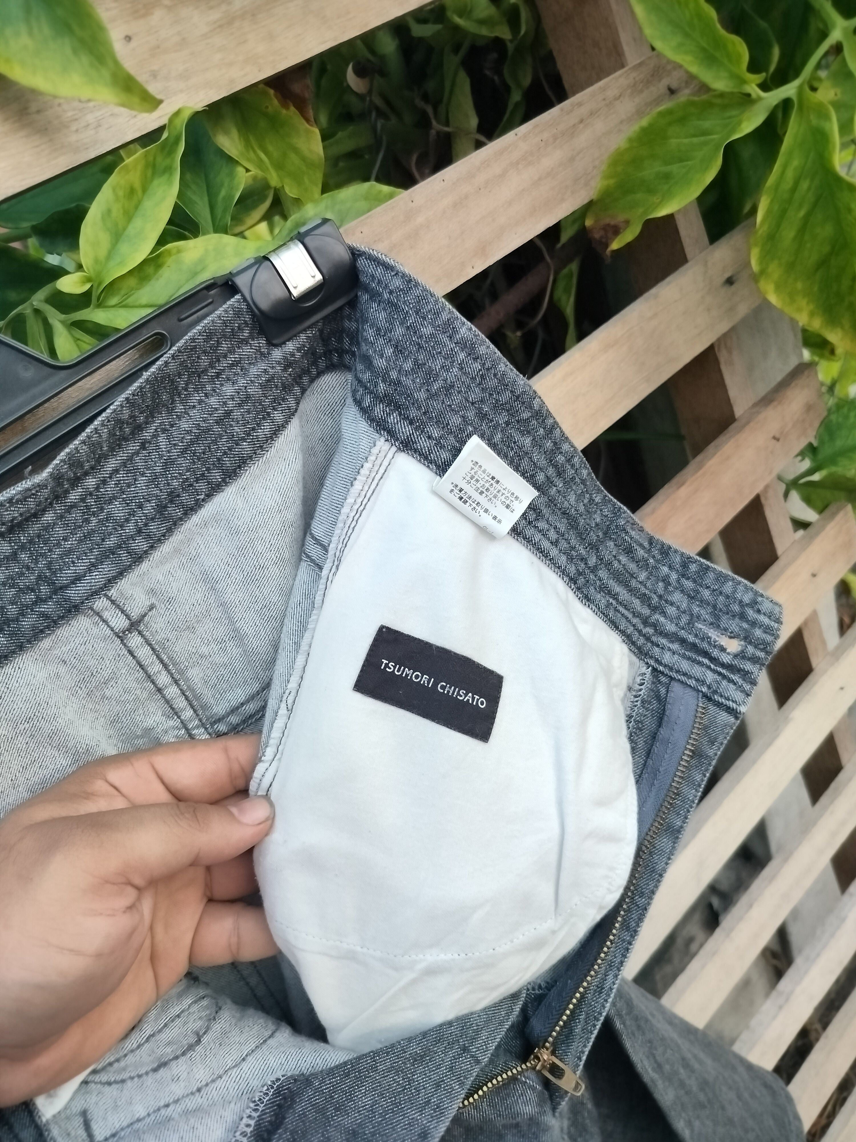 Issey Miyake × Japanese Brand × Tsumori Chisato TSUMORI CHISATO BY ISSEY MIYAKE SHORT DENIM Size US 30 / EU 46 - 9 Thumbnail