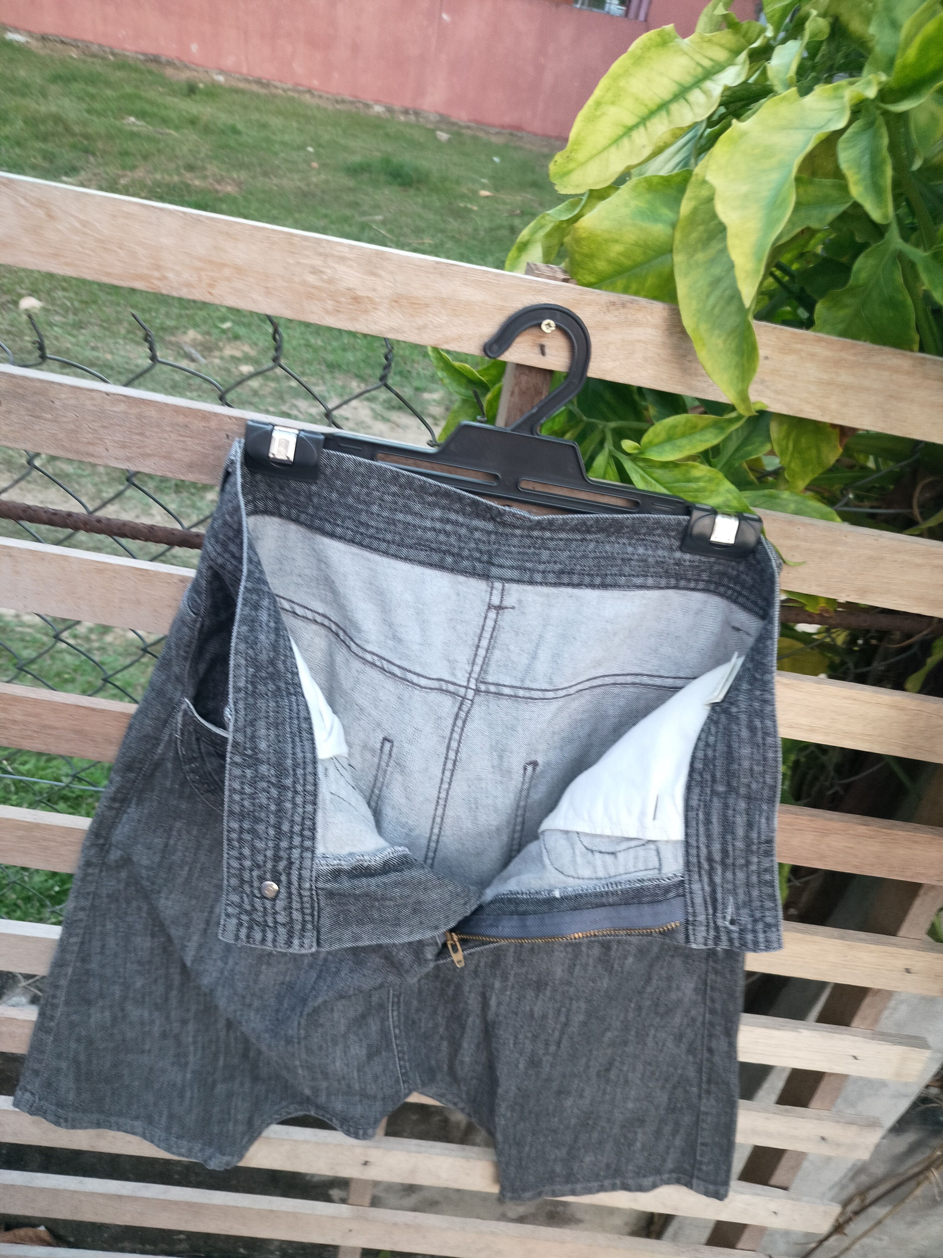 Issey Miyake × Japanese Brand × Tsumori Chisato TSUMORI CHISATO BY ISSEY MIYAKE SHORT DENIM Size US 30 / EU 46 - 4 Thumbnail