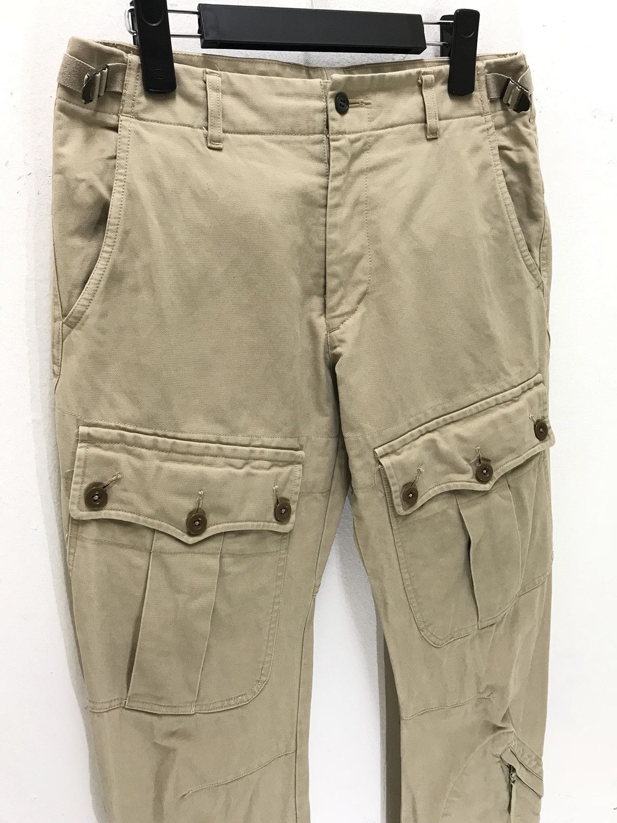 Japanese Brand Max Fritz Cargo Pant Bottom Pockets Size US 30 / EU 46 - 3 Thumbnail