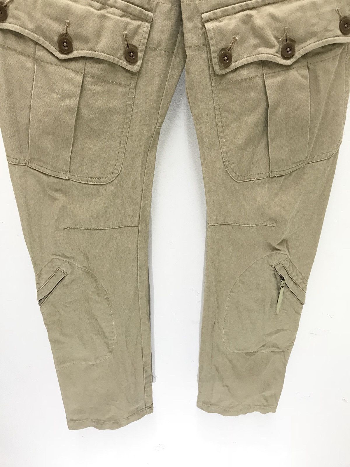 Japanese Brand Max Fritz Cargo Pant Bottom Pockets Size US 30 / EU 46 - 2 Thumbnail