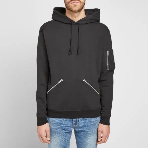 Hedi Slimane × Saint Laurent Paris Saint Laurent Cargo zip hoodie Small Size US S / EU 44-46 / 1 - 12 Thumbnail