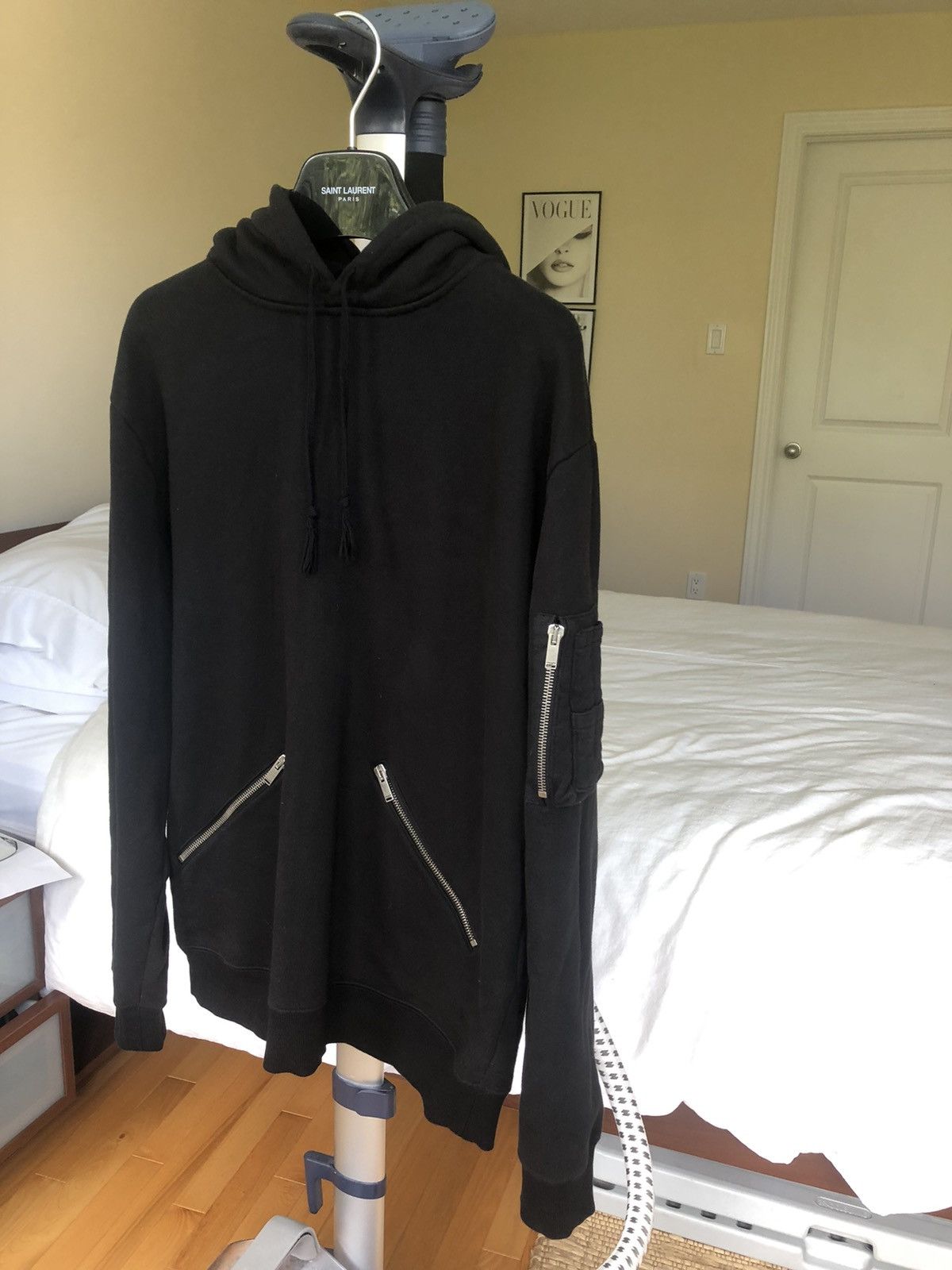 Hedi Slimane × Saint Laurent Paris Saint Laurent Cargo zip hoodie Small Size US S / EU 44-46 / 1 - 3 Thumbnail
