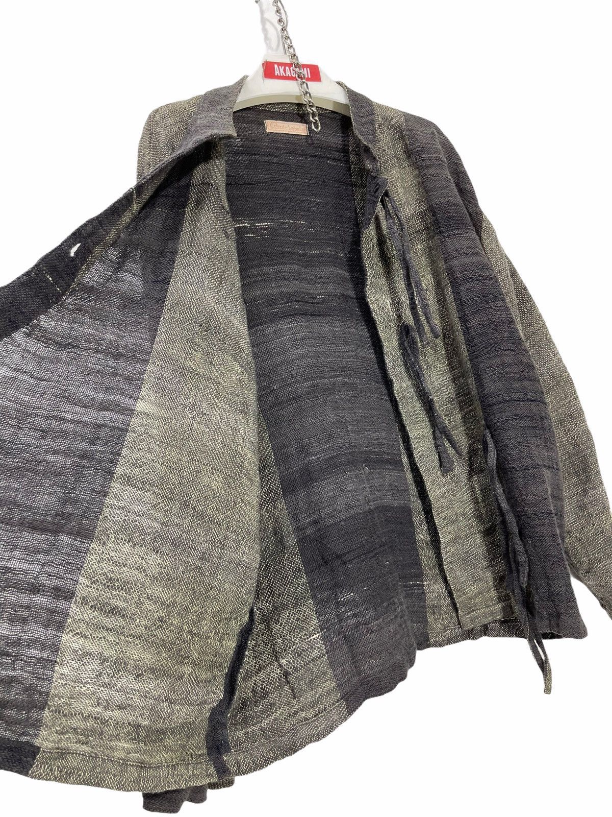 Japanese Brand 👺Ethnic Label Thin Beauty Woven Cotton Jacket Size US M / EU 48-50 / 2 - 5 Thumbnail