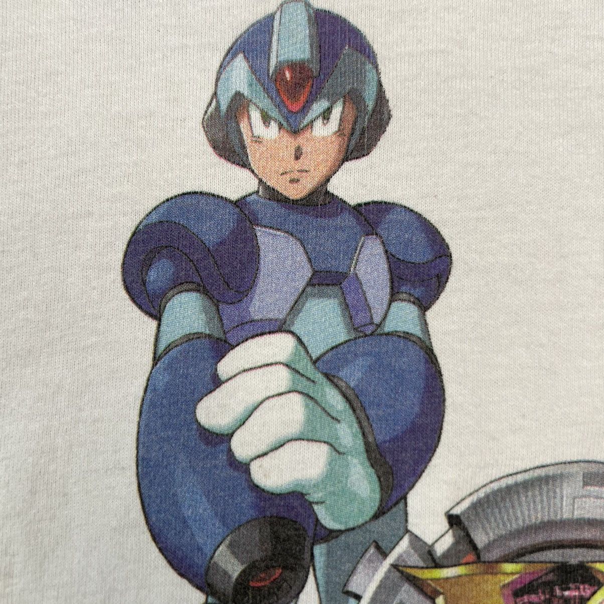 Japanese Brand Vintage 2003 Mega Man X7 T Shirt Capcom Video Game Promo Tee Size US S / EU 44-46 / 1 - 3 Thumbnail