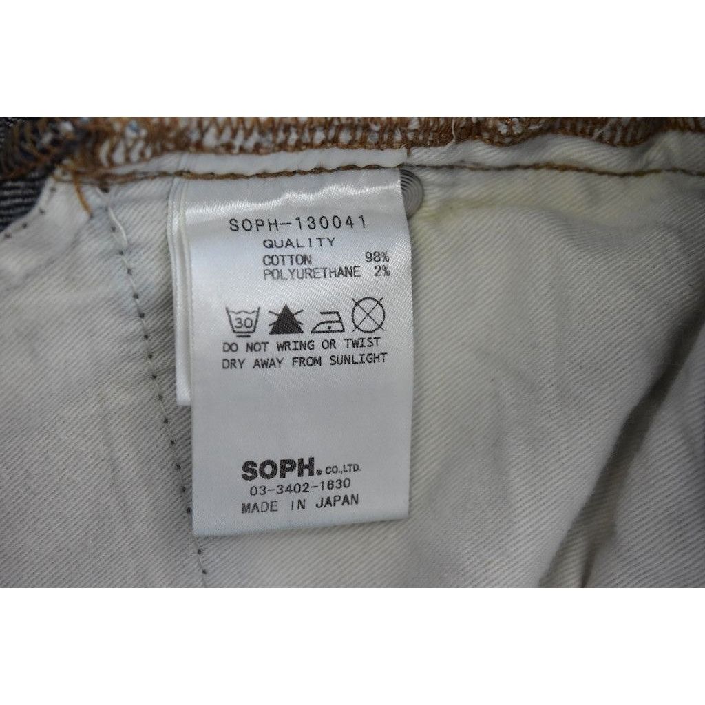 Sophnet. standard denim pants plain denim 28867 - 844 50 Size US 30 / EU 46 - 4 Thumbnail