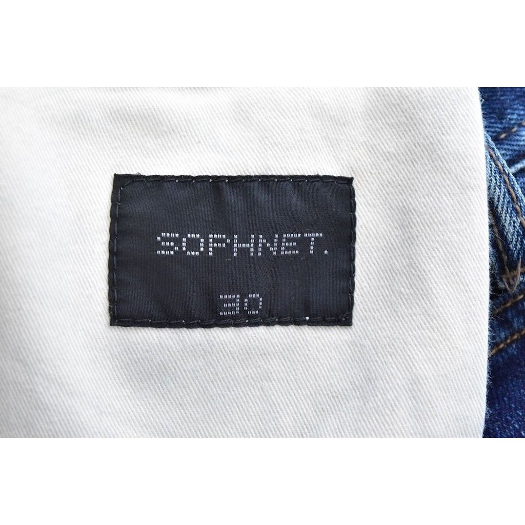 Sophnet. standard denim pants plain denim 28867 - 844 50 Size US 30 / EU 46 - 3 Thumbnail