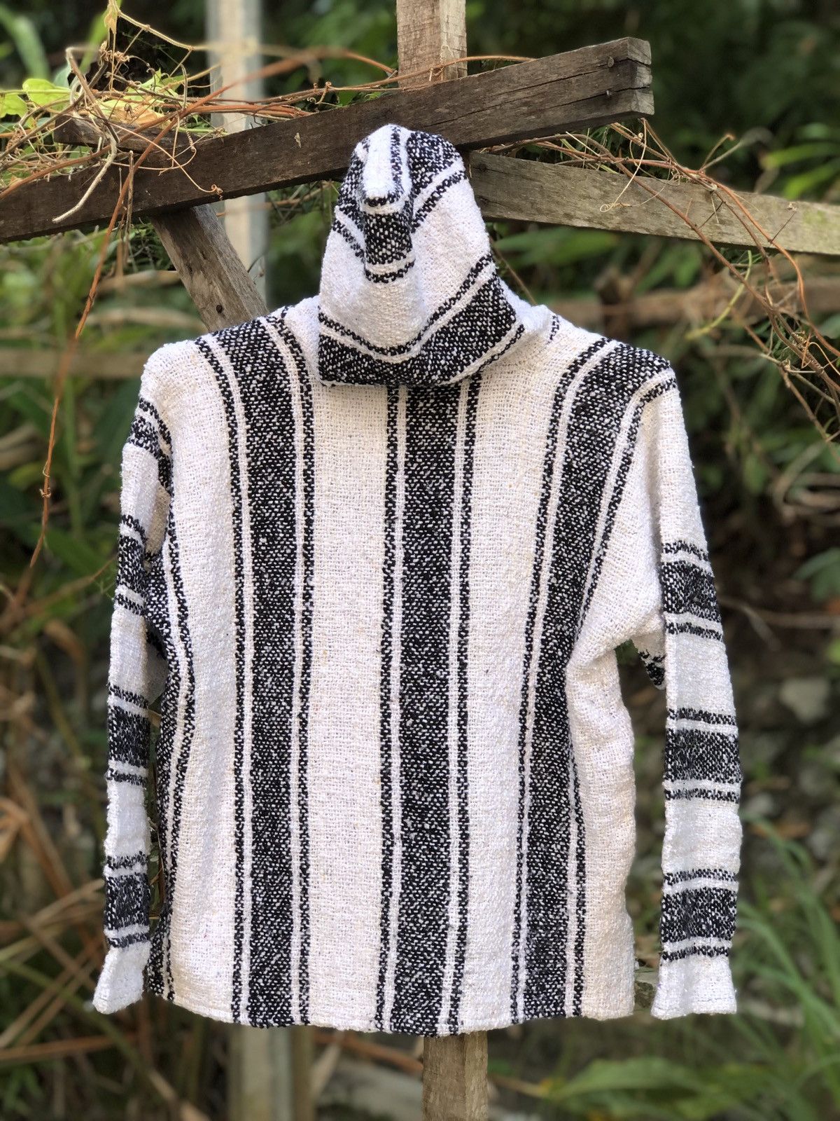Mexicana Vintage 80's Baja Mexican Sweater Hoodie Pullover Size US XS / EU 42 / 0 - 4 Thumbnail