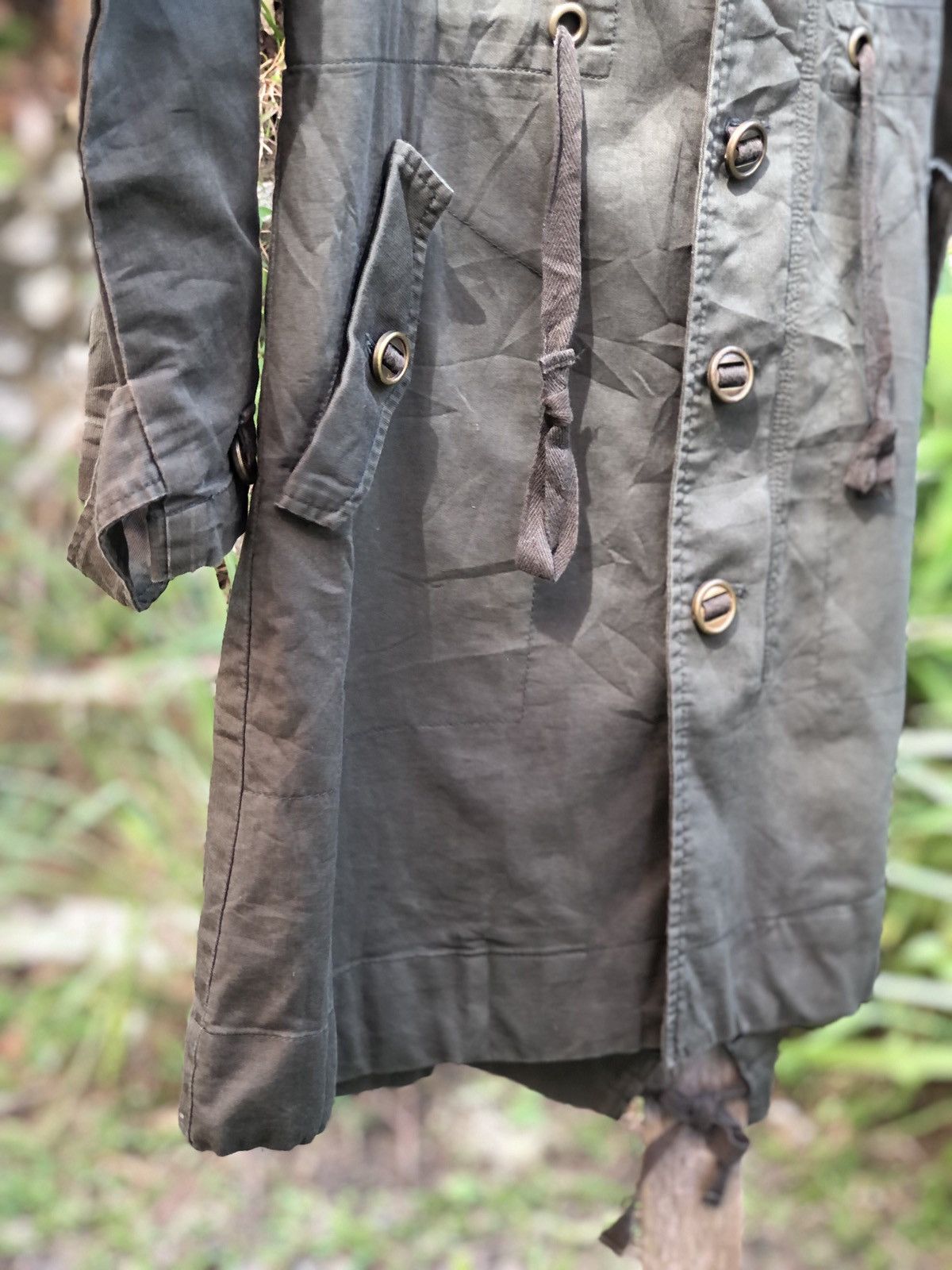 Japanese Brand Vintage Fishtail Parka Women by Island Shower Size S / US 4 / IT 40 - 3 Thumbnail