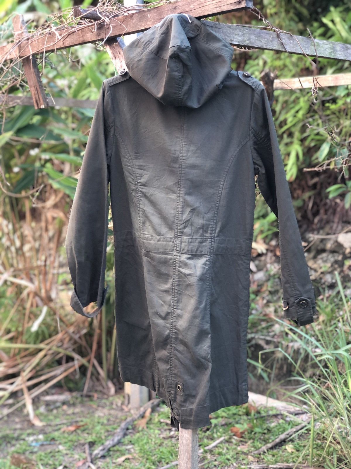 Japanese Brand Vintage Fishtail Parka Women by Island Shower Size S / US 4 / IT 40 - 4 Thumbnail