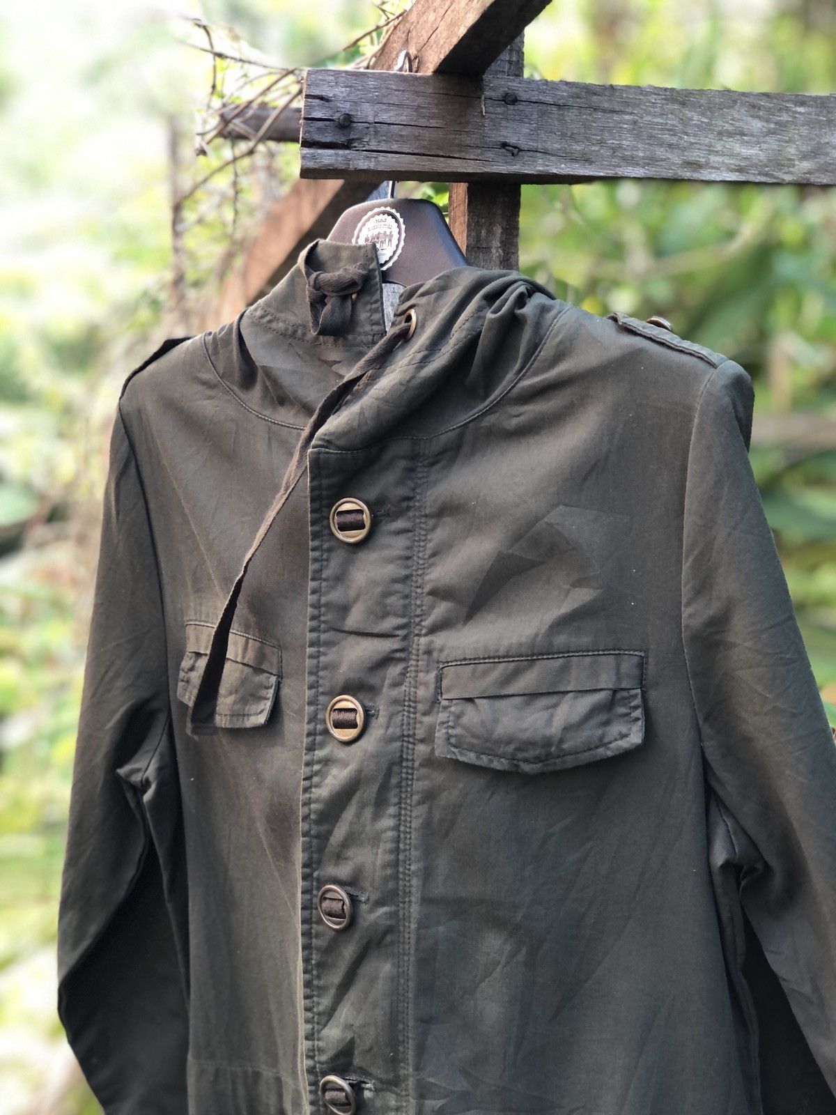 Japanese Brand Vintage Fishtail Parka Women by Island Shower Size S / US 4 / IT 40 - 2 Thumbnail