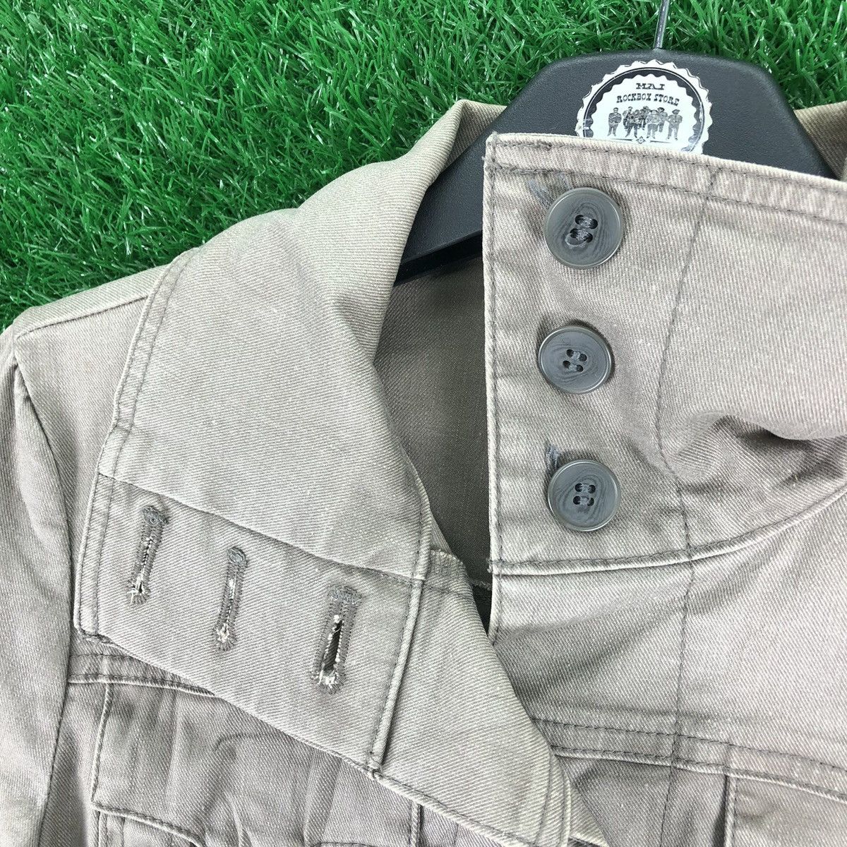 Designer × Japanese Brand × Vintage Vintage 80's Jacket Button up Women by Alcali Size XS / US 0-2 / IT 36-38 - 7 Thumbnail