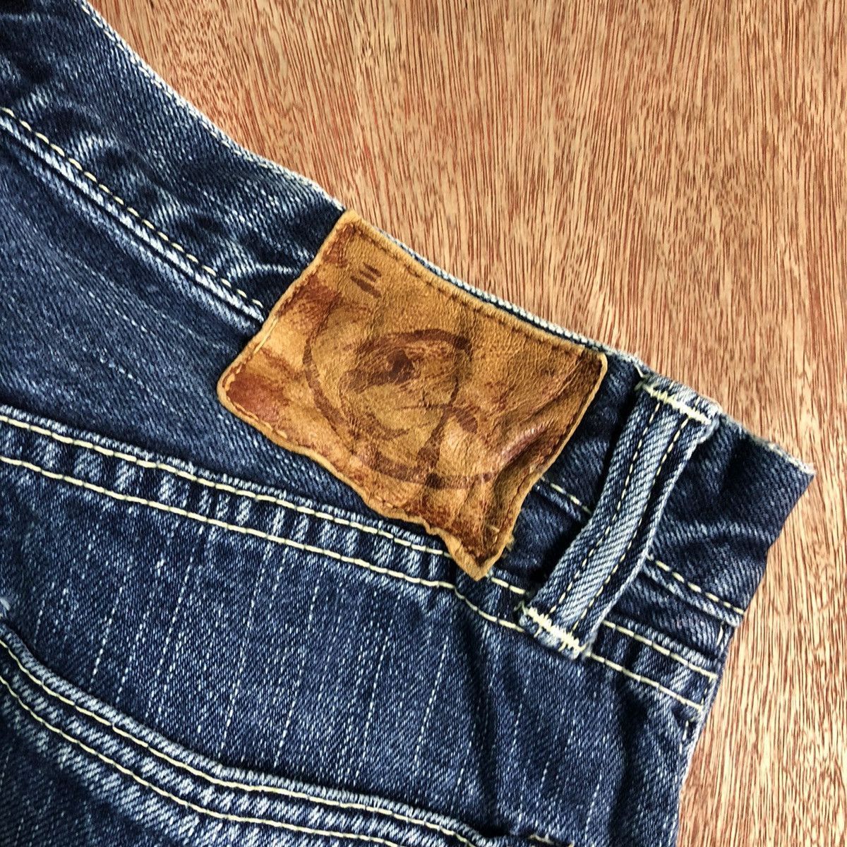 Eternal Eternal Blue faded Denim Jeans Pants #c143 Size US 29 - 9 Thumbnail