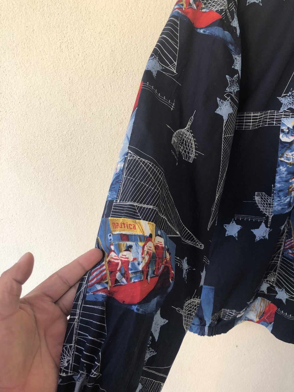 Japanese Brand Vintage Nautica Ocean Sportsman Sailing Gear Reversible Size US S / EU 44-46 / 1 - 10 Thumbnail