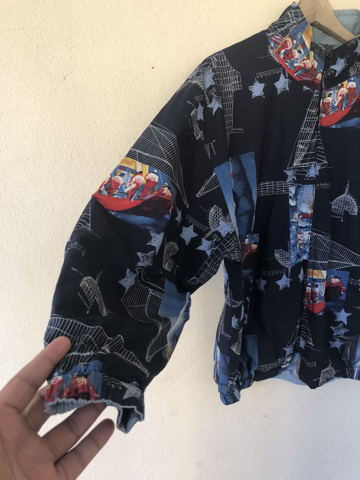 Japanese Brand Vintage Nautica Ocean Sportsman Sailing Gear Reversible Size US S / EU 44-46 / 1 - 9 Thumbnail