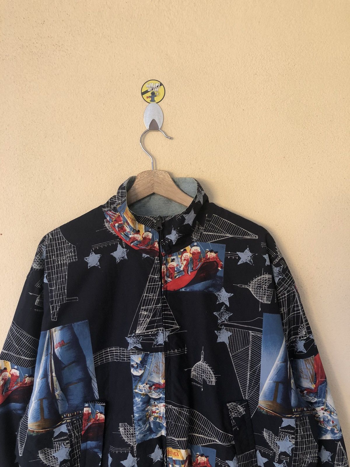 Japanese Brand Vintage Nautica Ocean Sportsman Sailing Gear Reversible Size US S / EU 44-46 / 1 - 3 Thumbnail