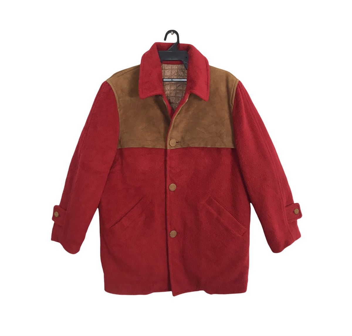 Vintage Alpaca Padded Quilted Jacket Agnes Seize Takeshi Yajima Size US L / EU 52-54 / 3 - 1 Thumbnail