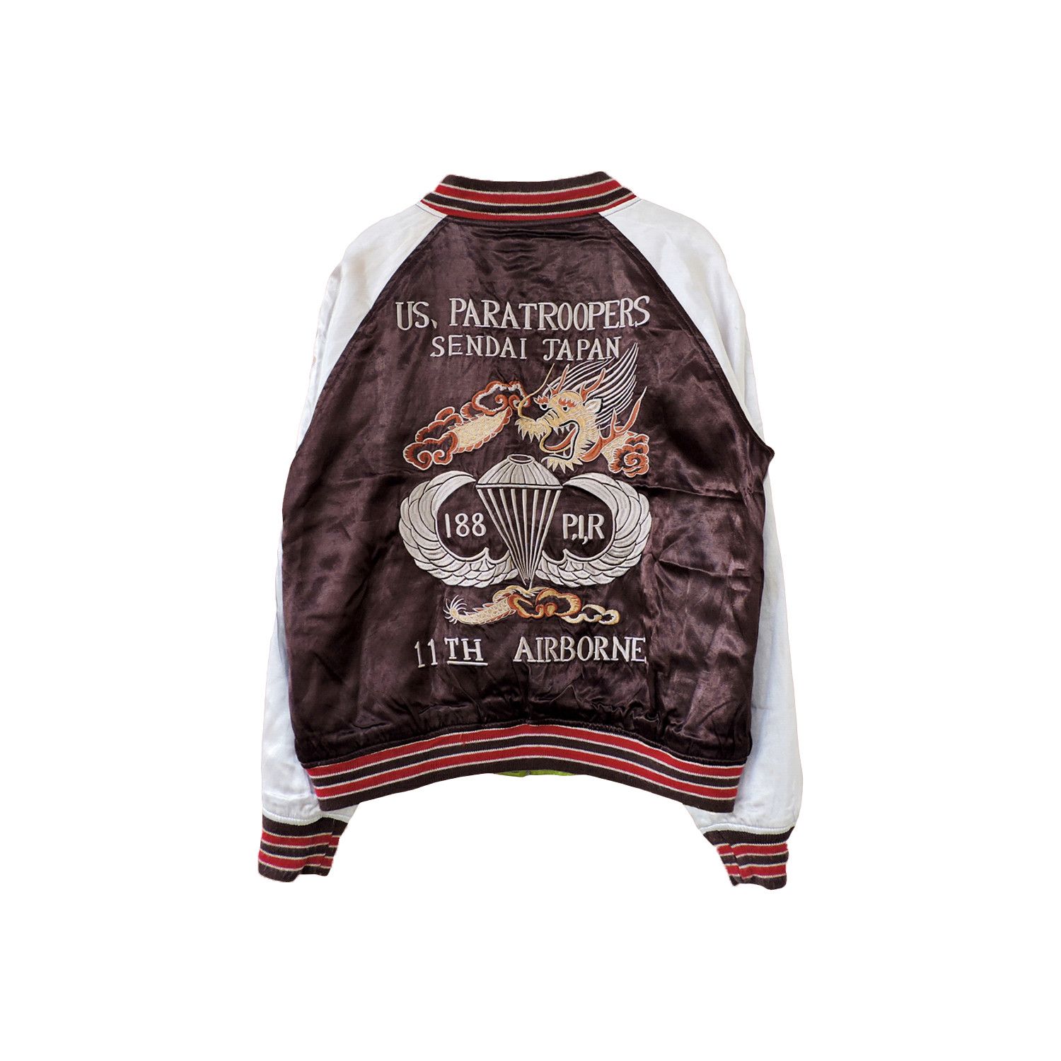 Japanese Brand HOUSTON 11TH AIRBORNE DRAGON RYU SUKAJAN Size US M / EU 48-50 / 2 - 1 Thumbnail