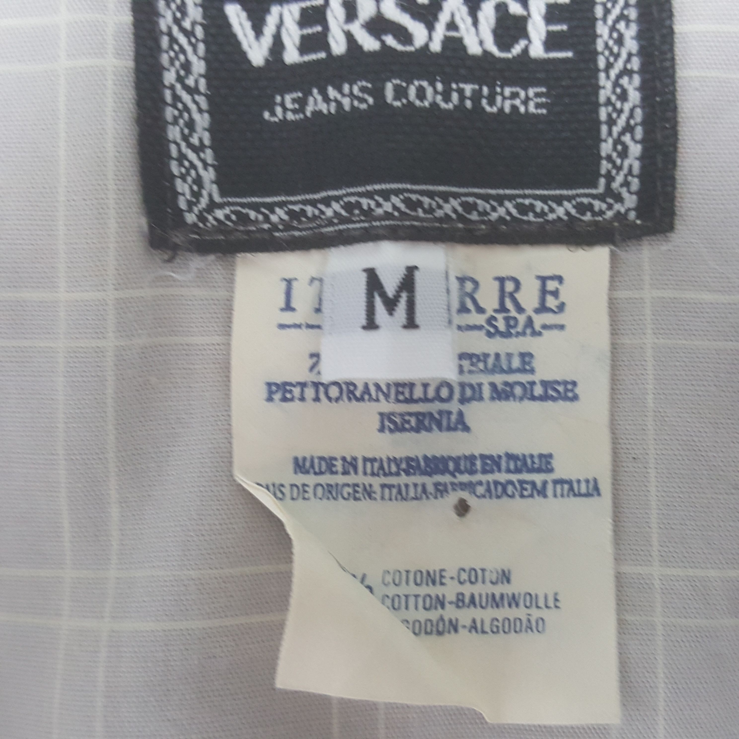 Vintage Vintage Versace Worker Button Up Shirt Size US L / EU 52-54 / 3 - 5 Thumbnail