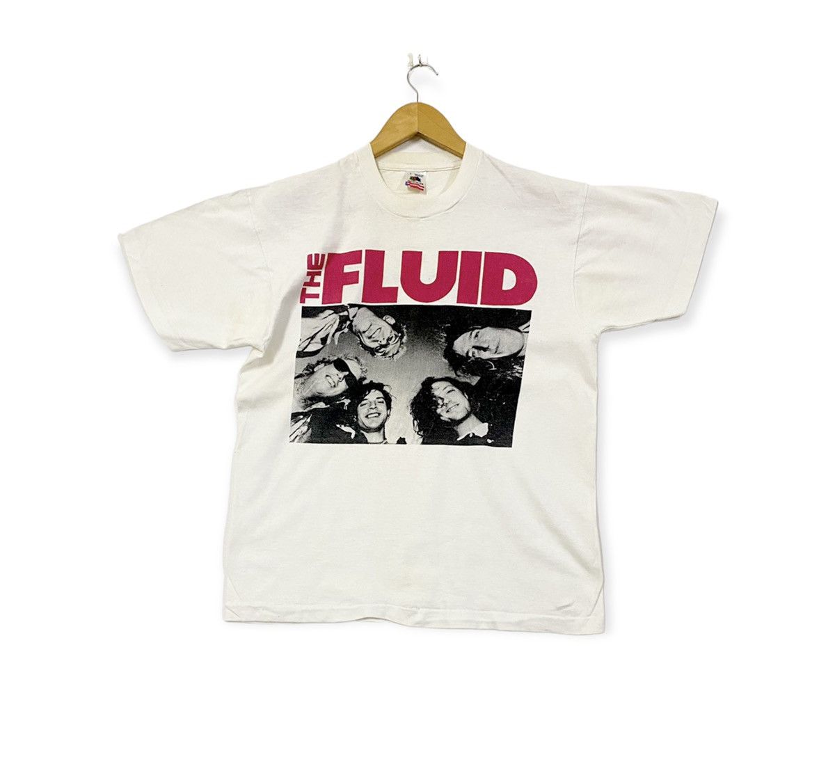 Band Tees vintage 90s THE FLUID sub pop grunge promo t-shirts Size US L / EU 52-54 / 3 - 1 Thumbnail