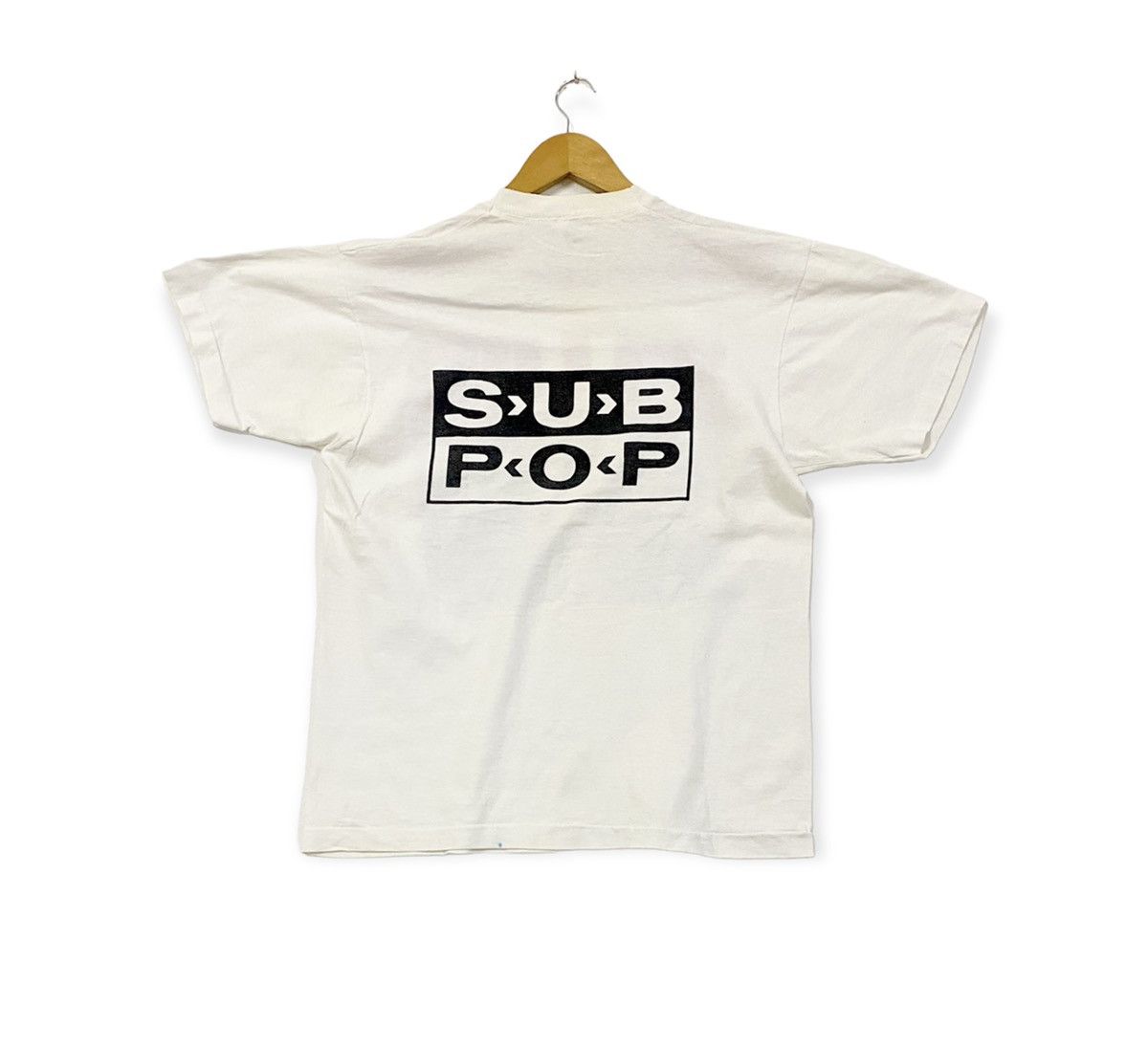 Band Tees vintage 90s THE FLUID sub pop grunge promo t-shirts Size US L / EU 52-54 / 3 - 2 Thumbnail