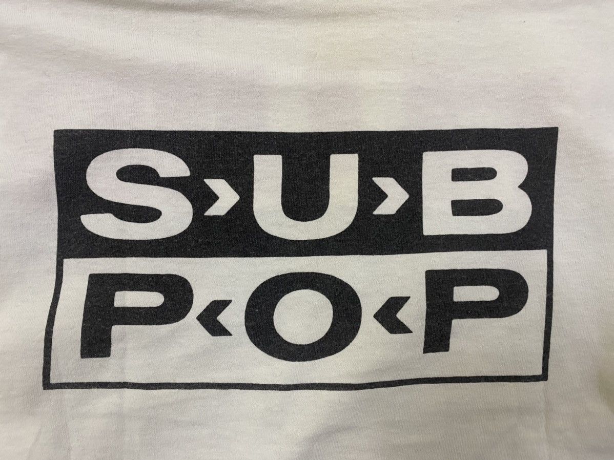 Band Tees vintage 90s THE FLUID sub pop grunge promo t-shirts Size US L / EU 52-54 / 3 - 5 Thumbnail