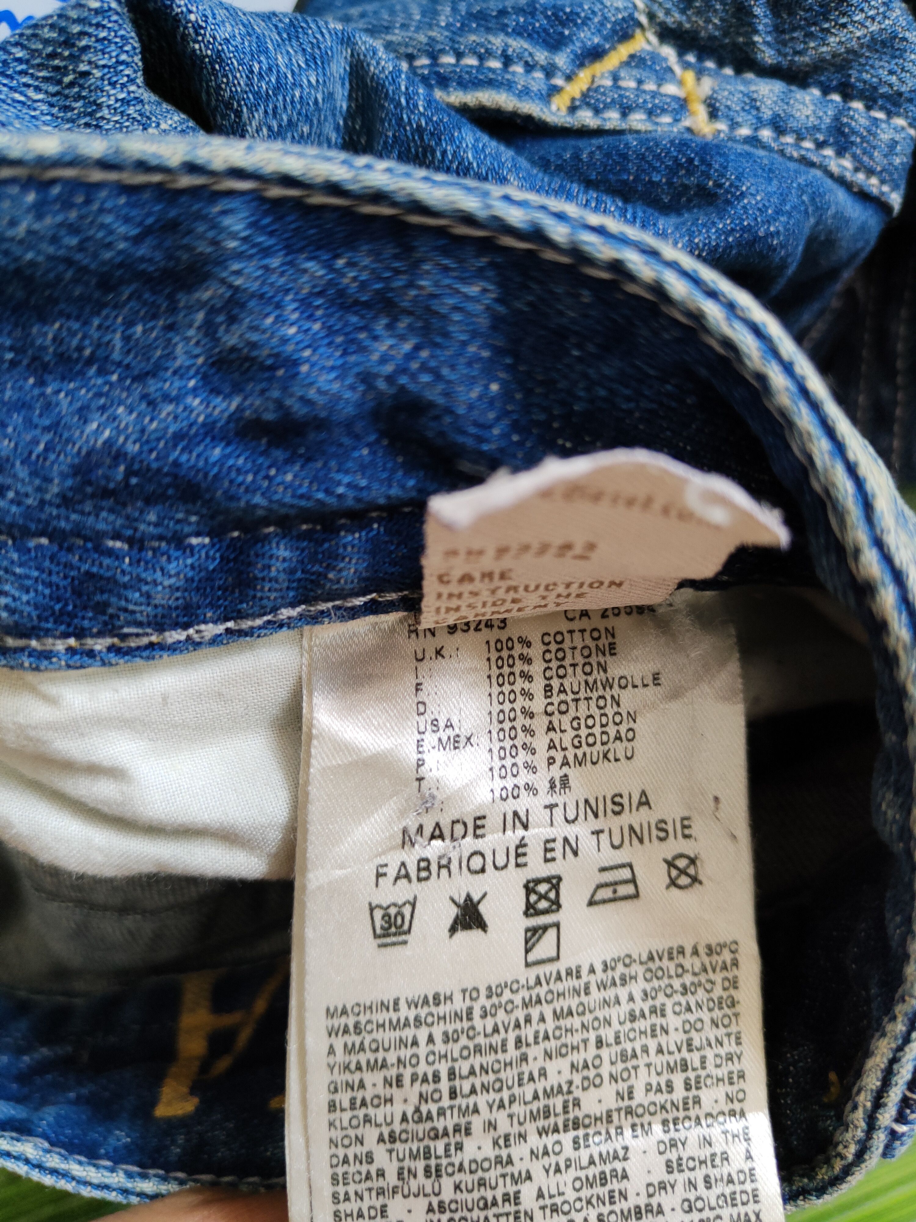 Diesel Diesel Blue faded distressed denim Jeans #4938 Size 29" - 14 Thumbnail