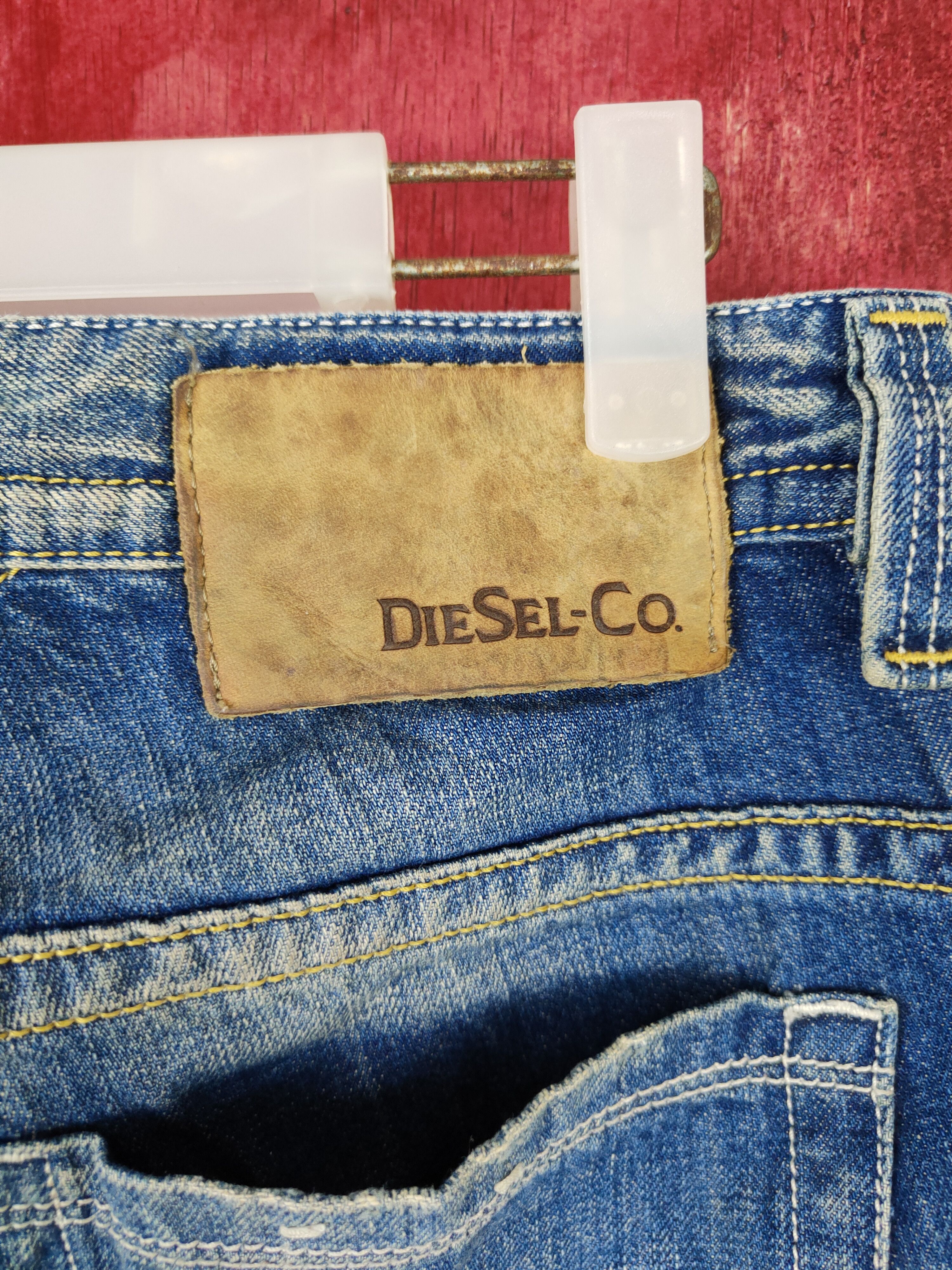 Diesel Diesel Blue faded distressed denim Jeans #4938 Size 29" - 11 Thumbnail
