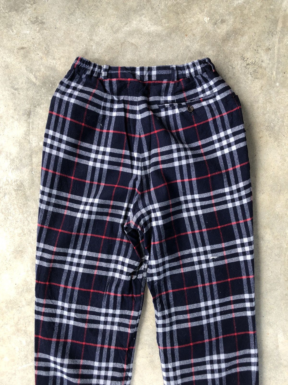 Burberry Vintage Burberry’s Nova Check Wool Pant Size US 27 - 6 Thumbnail