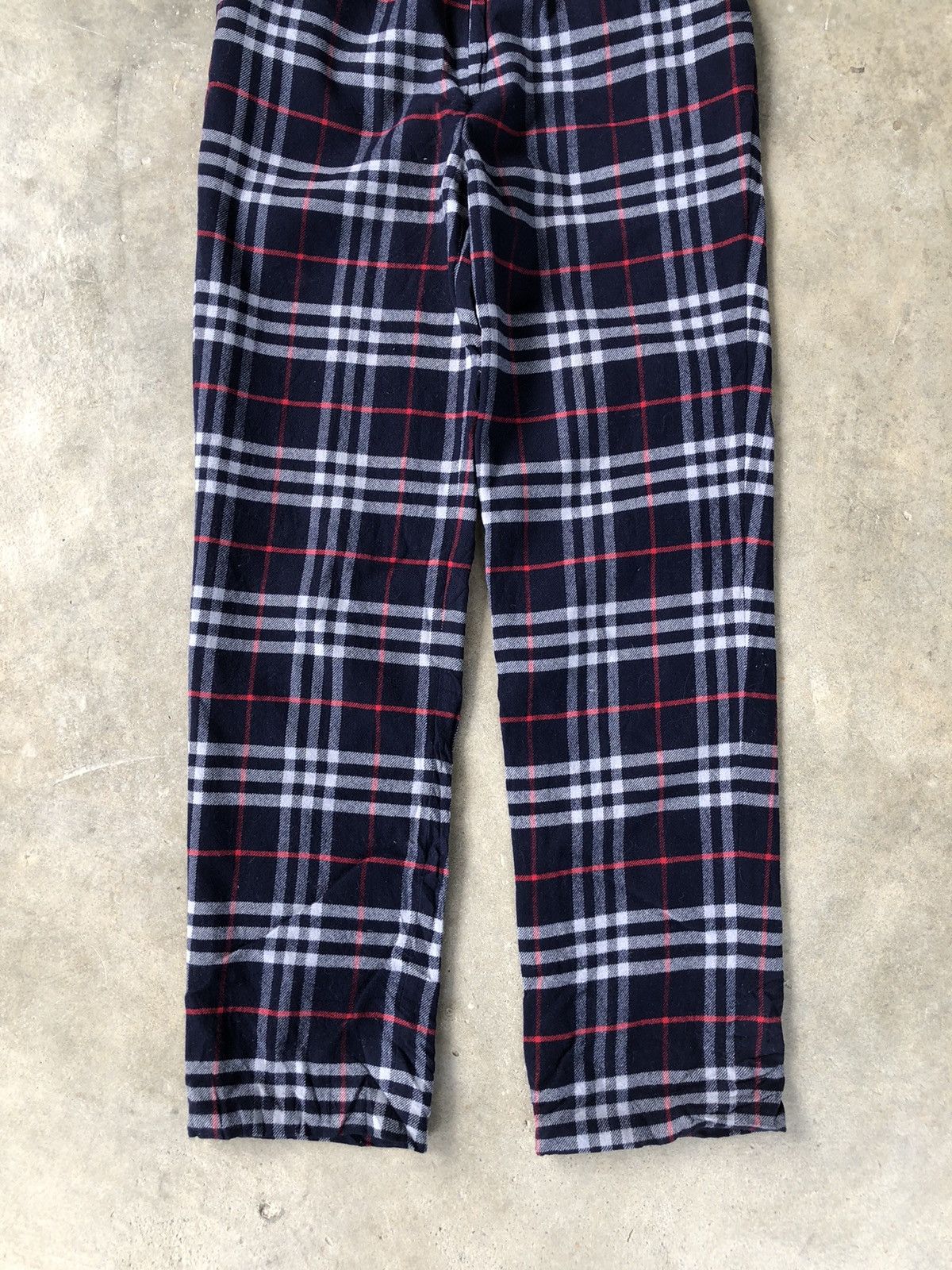 Burberry Vintage Burberry’s Nova Check Wool Pant Size US 27 - 4 Thumbnail