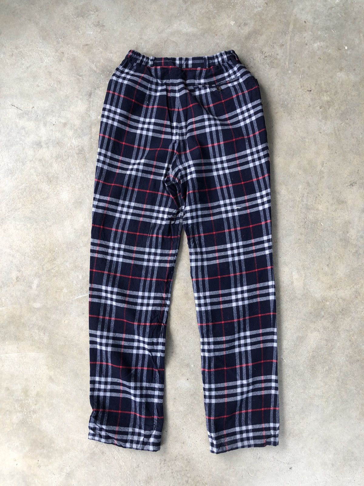Burberry Vintage Burberry’s Nova Check Wool Pant Size US 27 - 5 Thumbnail
