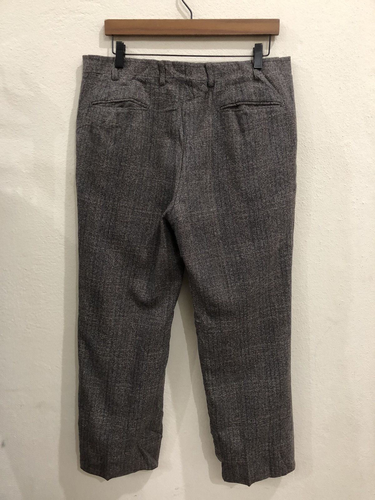Burberry Vintage Burberry’s Plaid Tartan Wool Casual Pant Size US 34 / EU 50 - 5 Thumbnail