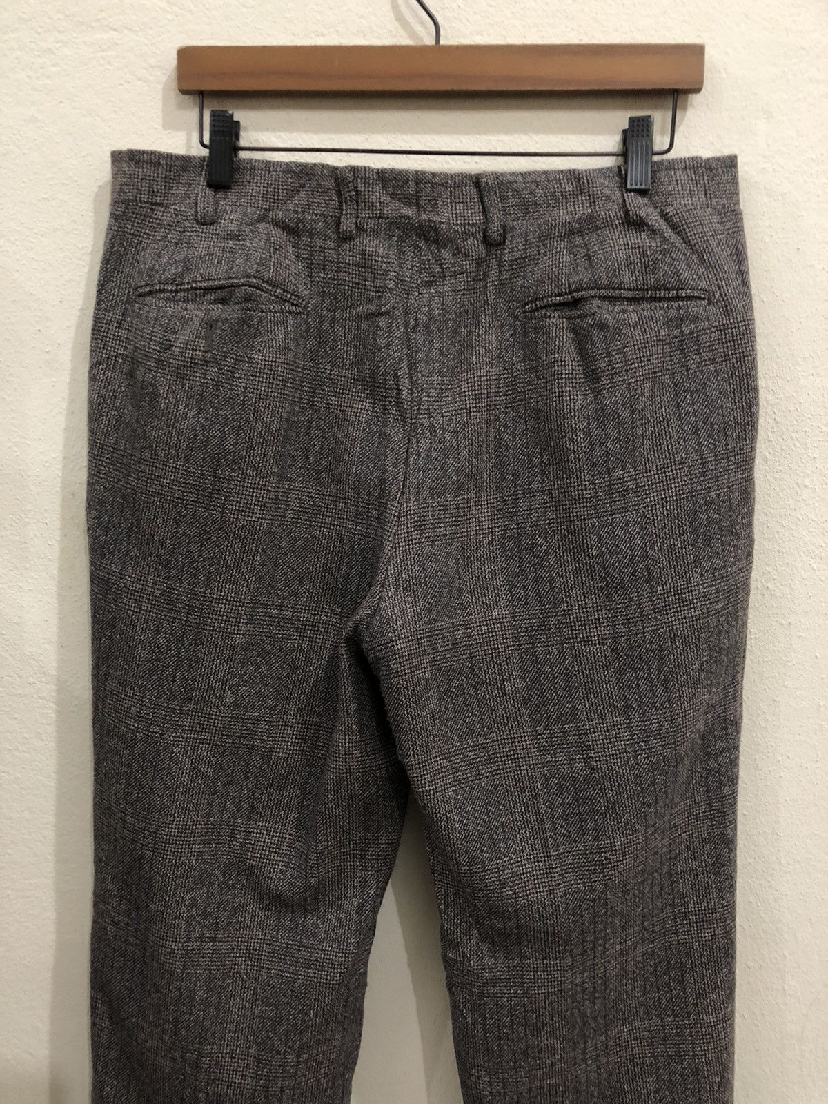 Burberry Vintage Burberry’s Plaid Tartan Wool Casual Pant Size US 34 / EU 50 - 6 Thumbnail